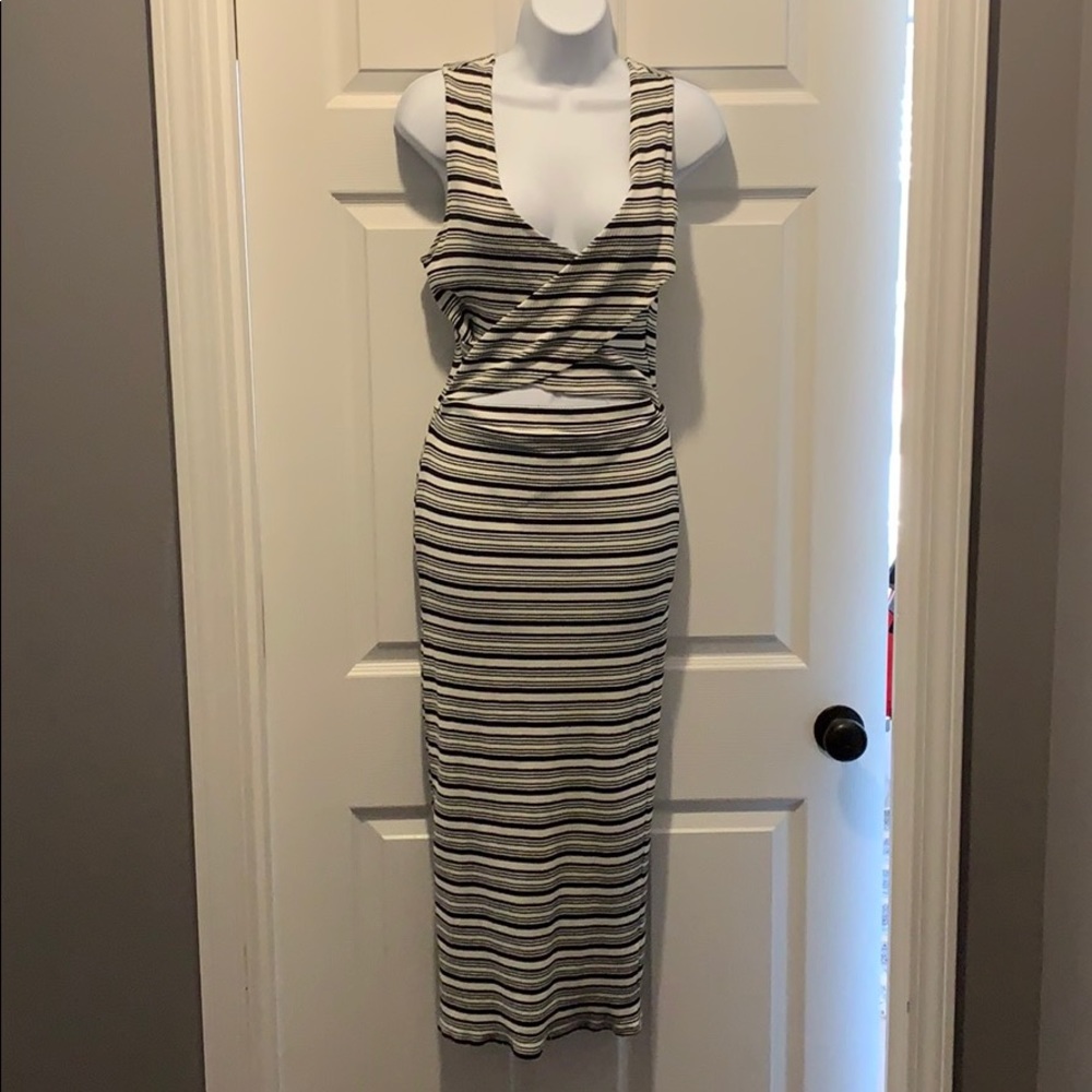 GB Striped Dress. Size Large